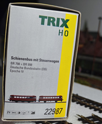 Trix dieseltriebzug br - h0,