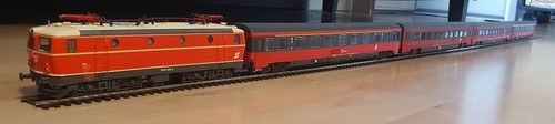 Zugset der öbb - h0,