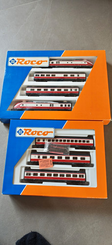 Roco modellbahn wagensets - 2x, modellbahn-wagensets