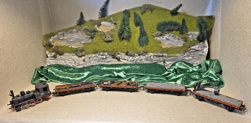 Arbeitszug mit lok von - h0,