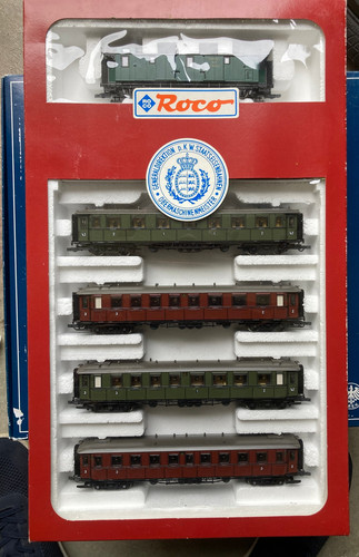 Roco schnellzugwagen set - roco, schnellzugwagen-set