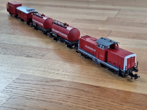 Märklin feuerwehrzug mit - h0,