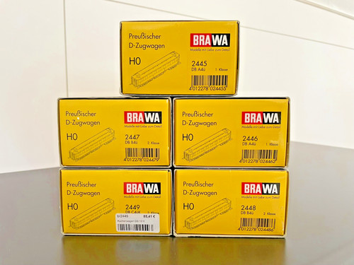 Brawa 2445 zug - brawa, d-zug