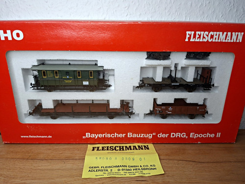 Fleischmann güterwagen set - h0, güterwagen-set
