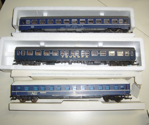 Roco schnellzugwagen konvolut - roco,