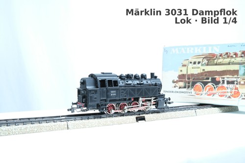 Märklin zugset 3031 dampflok - 3031,
